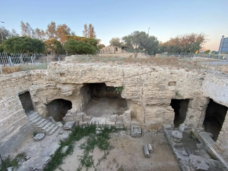 Ruiny w Parku Archeologicznym Pafos