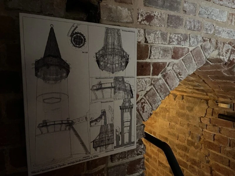 Projekt konstrukcji dachu wieży