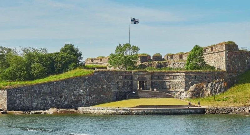 Twierdza Suomenlinna nieopodal Helsinek